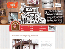 Tablet Screenshot of georgiapig.com
